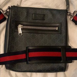 AUTHENTIC GUCCI MESSENGER BAG